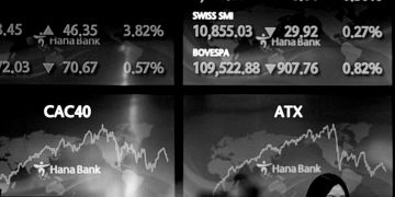 Asian shares track Wall Street slide on expected rate raises