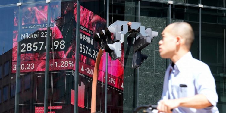 Asian shares rise on the back of Wall Street rally