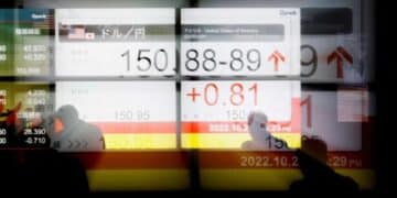 Japan intervened, buying yen in the foreign exchange market late Friday
