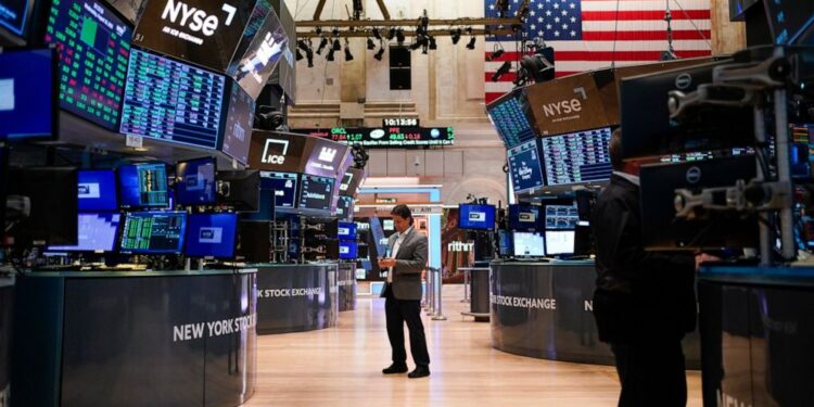 Asian shares are mostly lower as Japan preps massive stimulus