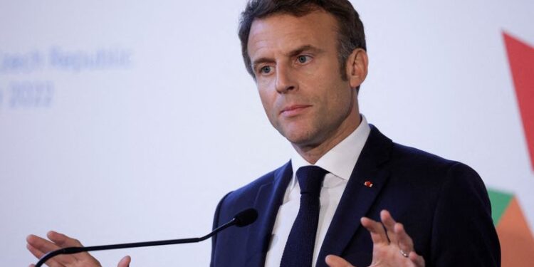 France’s Macron urges oil firms, unions to strike deal or face requisitions