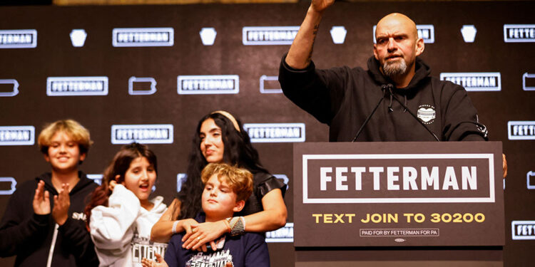 John Fetterman says he never expected to “turn these red counties blue”
