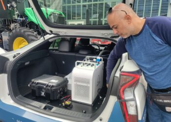 Across New York, a fleet of Google street view vehicles tracks an array of key pollutants