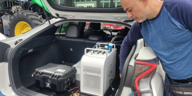 Across New York, a fleet of Google street view vehicles tracks an array of key pollutants