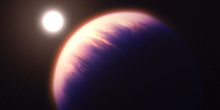 NASA’s James Webb Telescope takes the most detailed look yet at the atmosphere of an exoplanet
