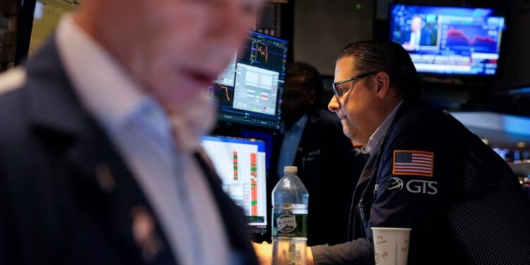 Asian shares mostly decline ahead of the Fed chair’s key speech