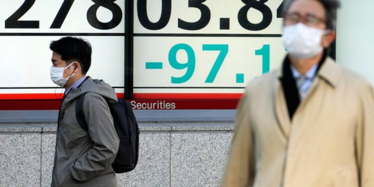 Asian markets extend Wall Street losses; China COVID cases rise