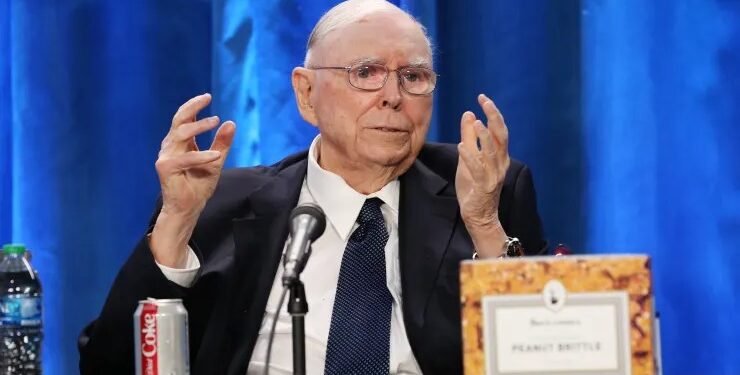 Billionaire investor Charlie Munger: ‘The world is not driven by greed, it’s driven by envy’