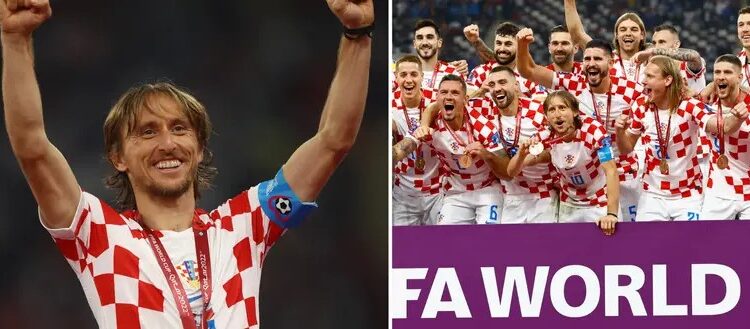 Croatia came in third place in Qatar World Cup 2022