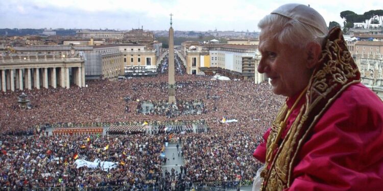 Pope Benedict XVI died at the age of 95