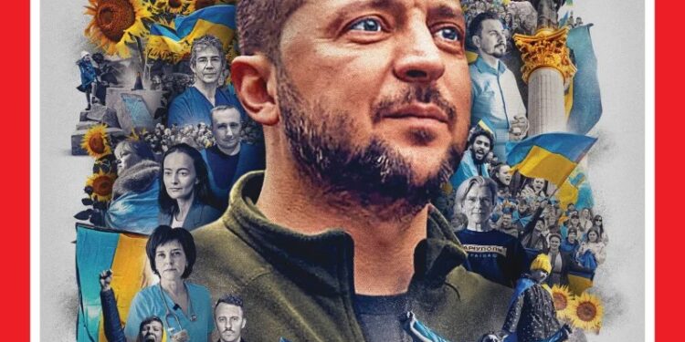VOLODYMYR ZELENSKY 2022 PERSON OF THE YEAR