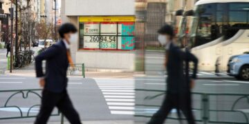 Asian markets are mostly higher, tracking Wall Street gains