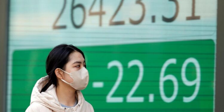 Asian shares mixed ahead of key US inflation data