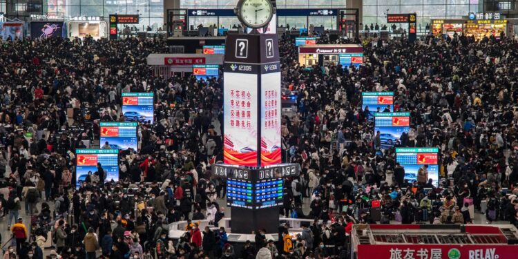 China’s population is shrinking for the first time in 60 years