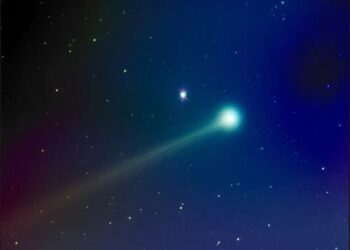 A green comet that takes about 50,000 years to complete its orbit around the sun will come closest to Earth for the first time since the Stone Age