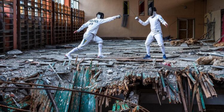 Russian athletes should not be allowed to compete in the 2024 Olympics, Zelenskyy says. It would show that ‘terror is somehow acceptable.’