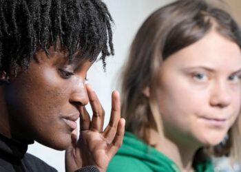 At Davos, Thunberg’s visit spotlights lack of climate action