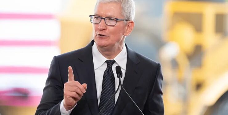 Apple CEO Tim Cook requests and receives a 40% pay cut after the shareholder vote