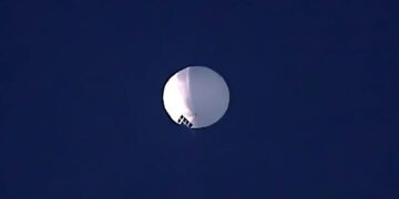 US takes down Chinese spy balloon over Atlantic Ocean, seeking to recover debris