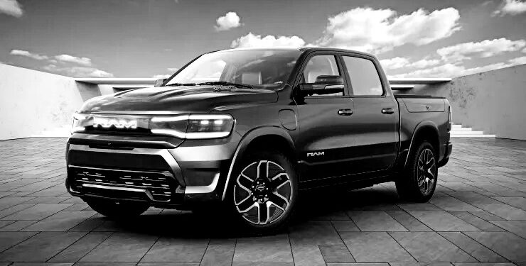 Electric Ram pickup debuts in Super Bowl ad that pokes fun at rivals, sex-drug commercials