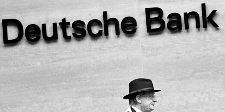 Deutsche Bank shares plunge, default insurance hits four-year high