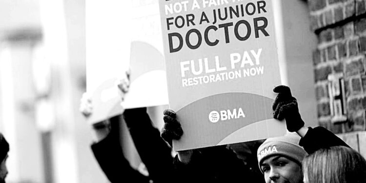 Thousands of doctors plan to walk off job again in England