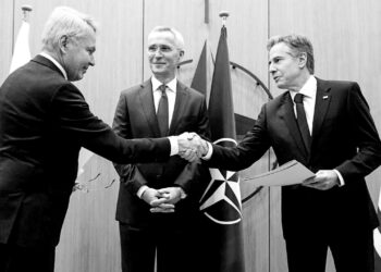 Relief, but some mixed feelings, as Finland joins NATO