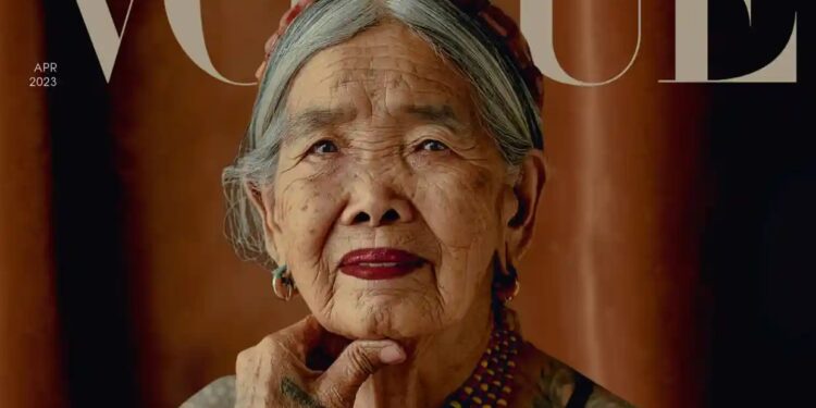 Indigenous tattooist becomes Vogue’s oldest ever cover star at 106