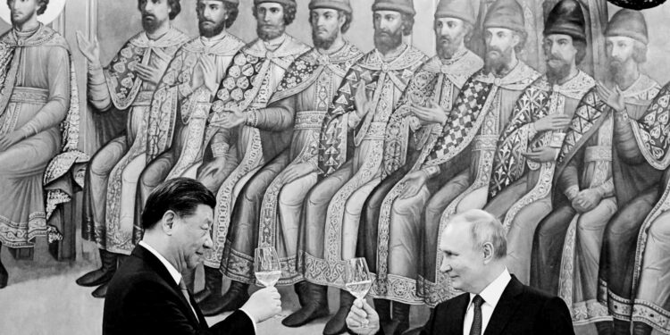 Putin works with Xi to freeze Nato out of Arctic riches