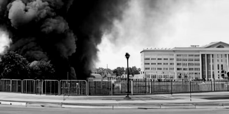 AI-generated image of Pentagon explosion causes stock market stutter