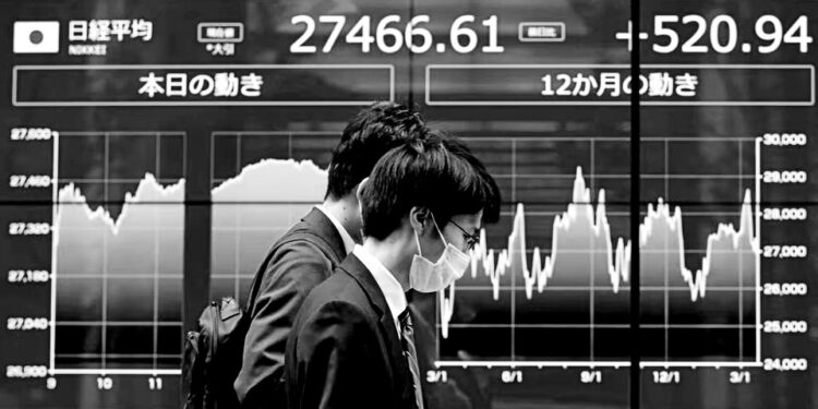 Japan’s Nikkei powers to 1990 ‘bubble’ era high