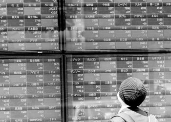 Asian shares mostly lower on looming worry over US banks