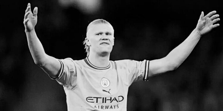 Haaland sets Premier League record of 35 goals in a season