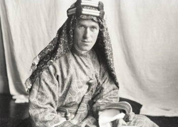 On this day in 1935: T.E. Lawrence, whose life inspired the epic film Lawrence of Arabia (1962), died at age 46