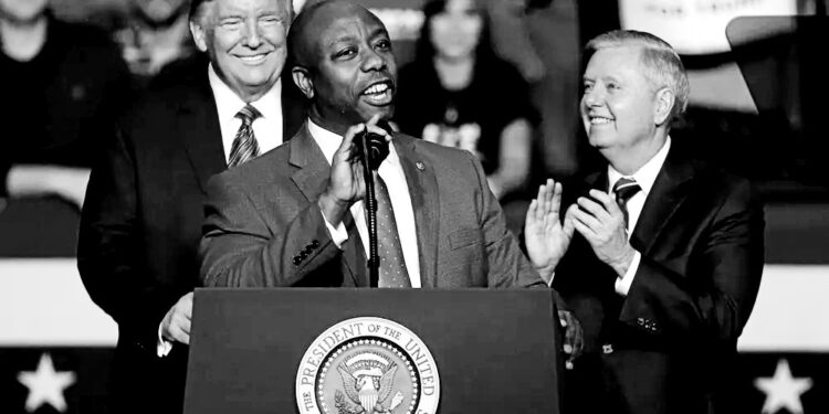 Trump said he’s ‘just going to say nice things’ about fellow presidential candidate Tim Scott