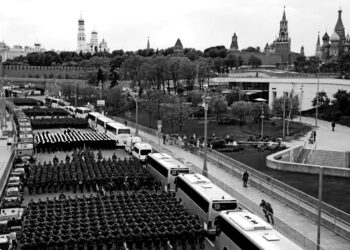Kremlin fears of attacks influenced Victory Day parade cancellations, says UK MoD