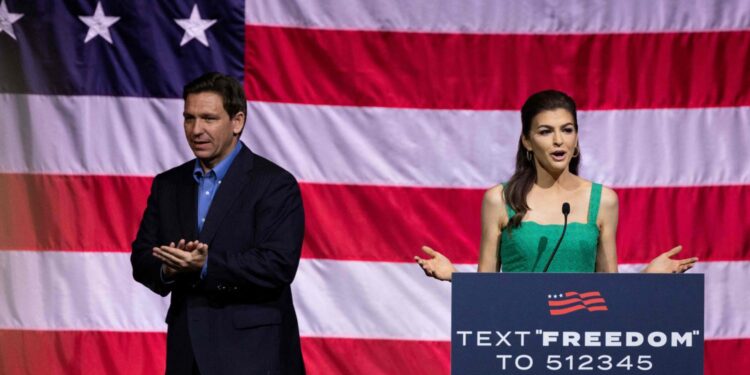 Casey DeSantis: a not-so-secret weapon behind her husband’s campaign
