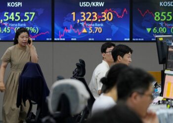 Asian shares are mixed after China reports weaker manufacturing in June