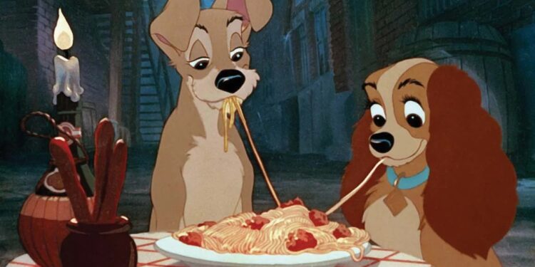 On this day in 1955: The animated musical Lady and the Tramp, was released