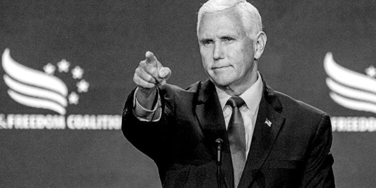 Mike Pence tries to pressure Trump on a federal abortion ban