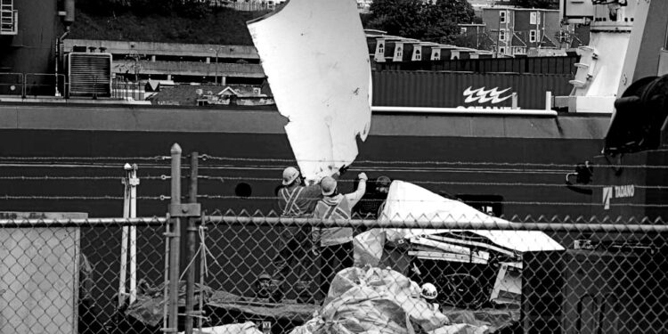 Salvaged debris from Titan submersible contains ‘presumed human remains’