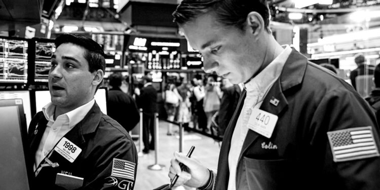 Surging US mega-cap stocks leave some wondering when to cash out