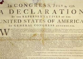 On this day in 1776; The US Declaration of Independence approved by Second Continental Congress