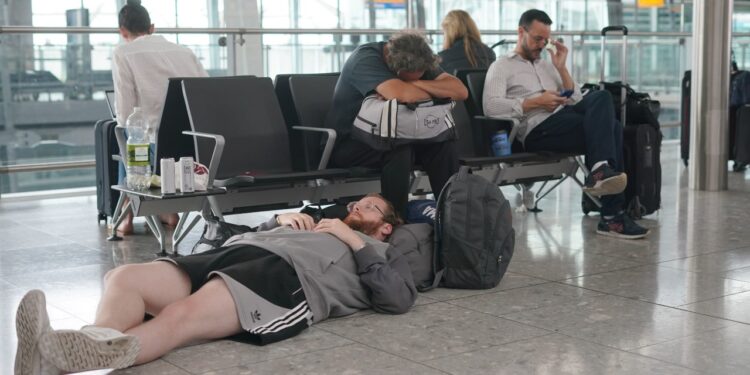 More travel chaos after 300,000 hit by cancellations – and French error blamed for air traffic mayhem