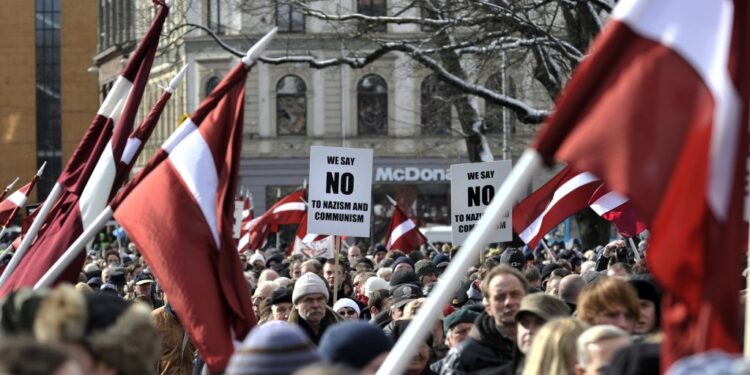 On this day in 1991: Latvia declared its independence from the Soviet Union