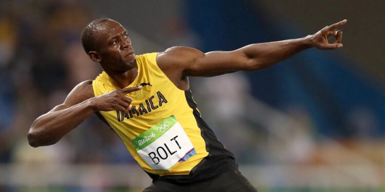 On this day in 2016: Usain Bolt won the 100-metres at the Rio de Janeiro Games, becoming the first person to win the event in three consecutive Olympics