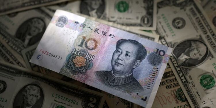 China’s state banks seen selling dollars for yuan in London and New York hours
