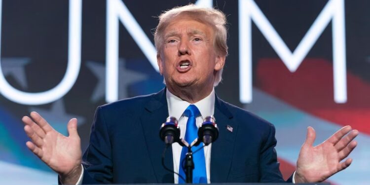 Trump plans to meet with striking autoworkers in Michigan instead of attending second GOP debate