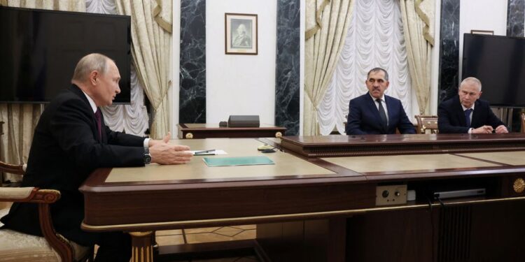 Putin bespricht den Ukraine-Krieg mit Wagner-Oberbefehlshaber Troschew