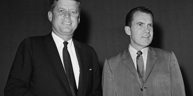 On this day in 1960: John F. Kennedy and Richard Nixon debated before the 1960 US presidential election